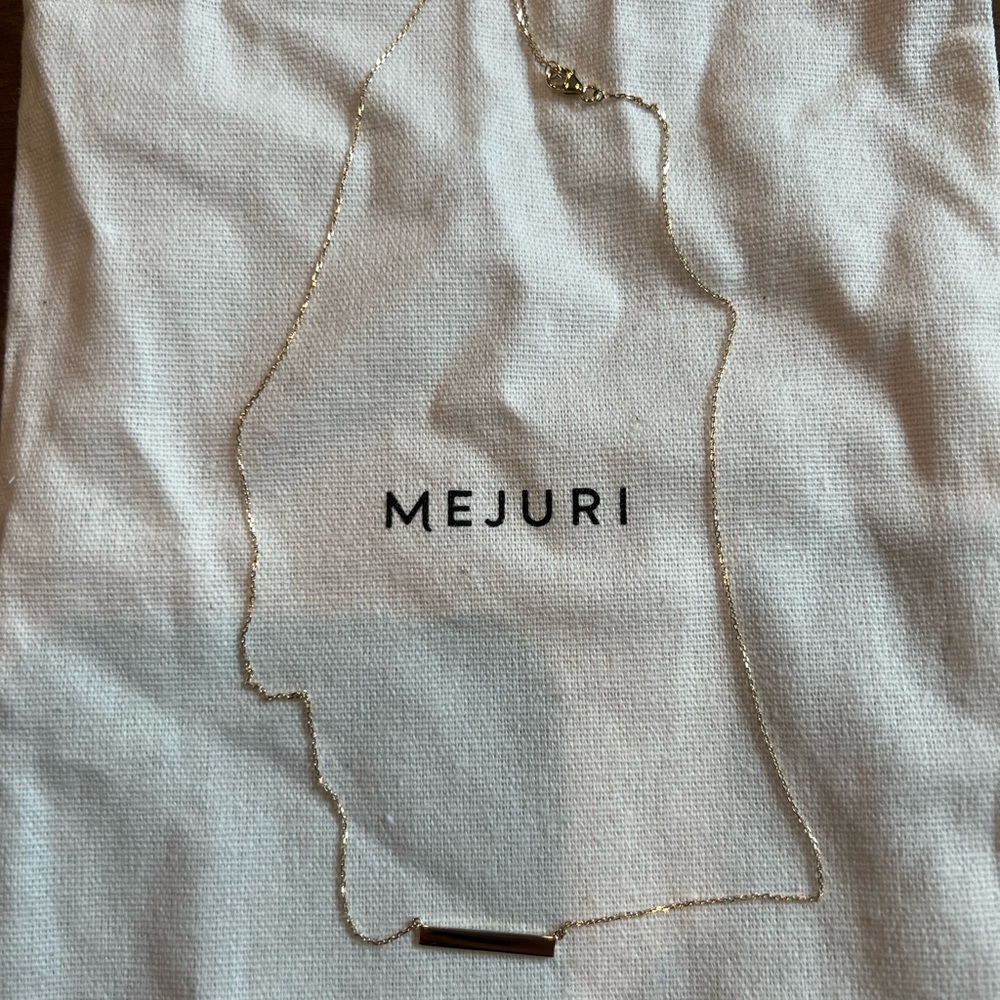 Mejuri Bar Necklace